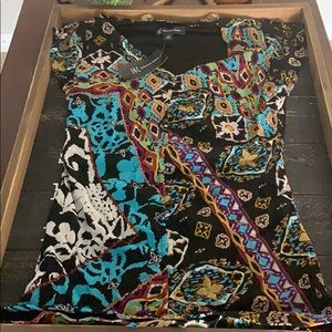 Inc short sleeve top